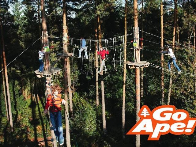 Magiske Fodselsdage Hos Go Ape Zip Line Treetop Adventure Eagle Creek Park